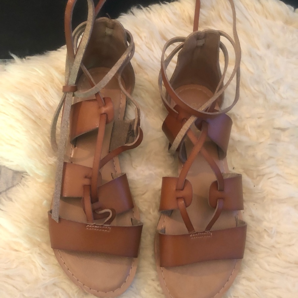 Gladiator cognac sandal